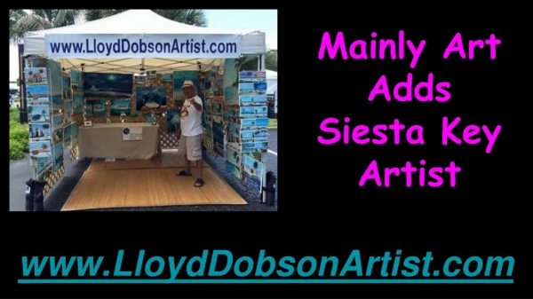 Mainly Art Add a Siesta Key Artist