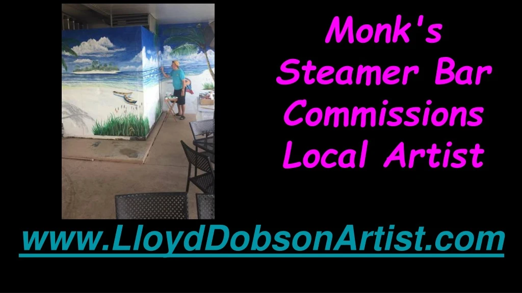 monk s steamer bar commissions local artist