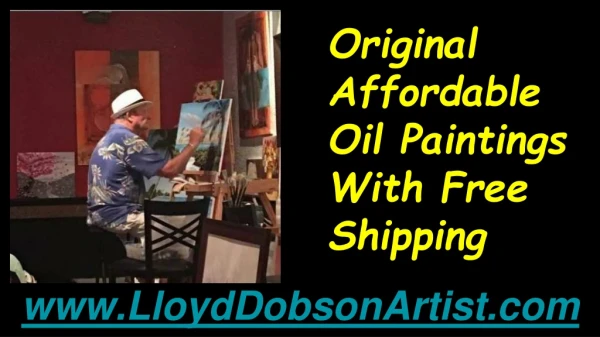Original Affordable Oil Paintings With Free Shipping