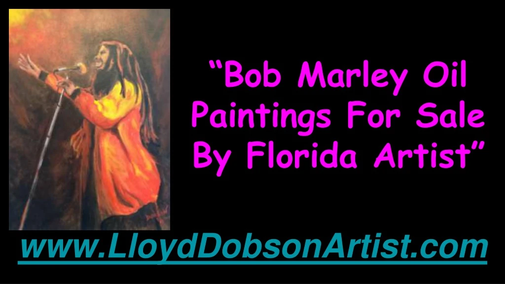 bob marley oil paintings for sale by florida