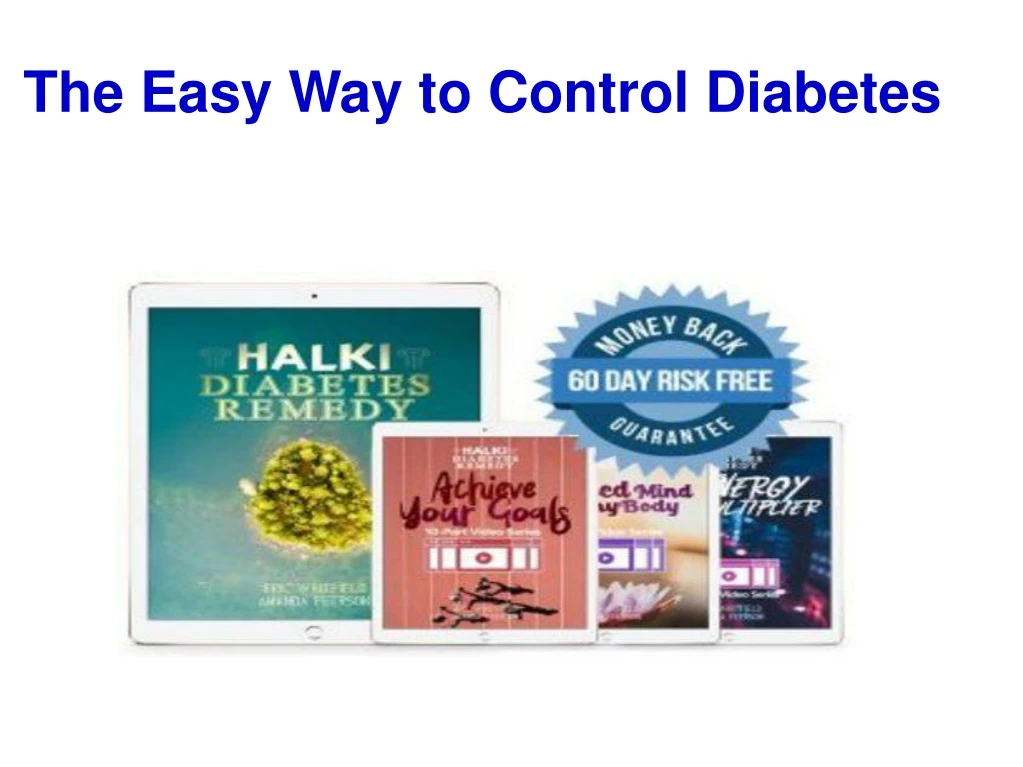 the easy way to control diabetes