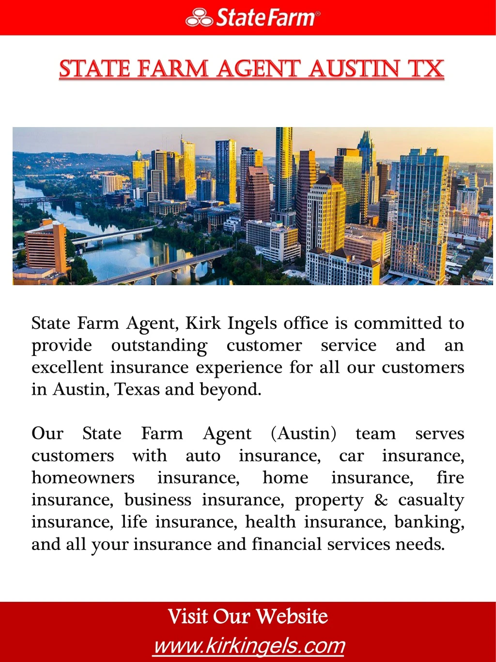 state farm agent kirk ingels office is committed