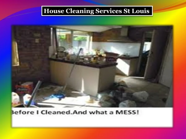 House cleaning services st louis