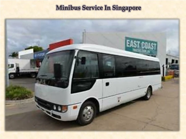 Minibus Service In Singapore