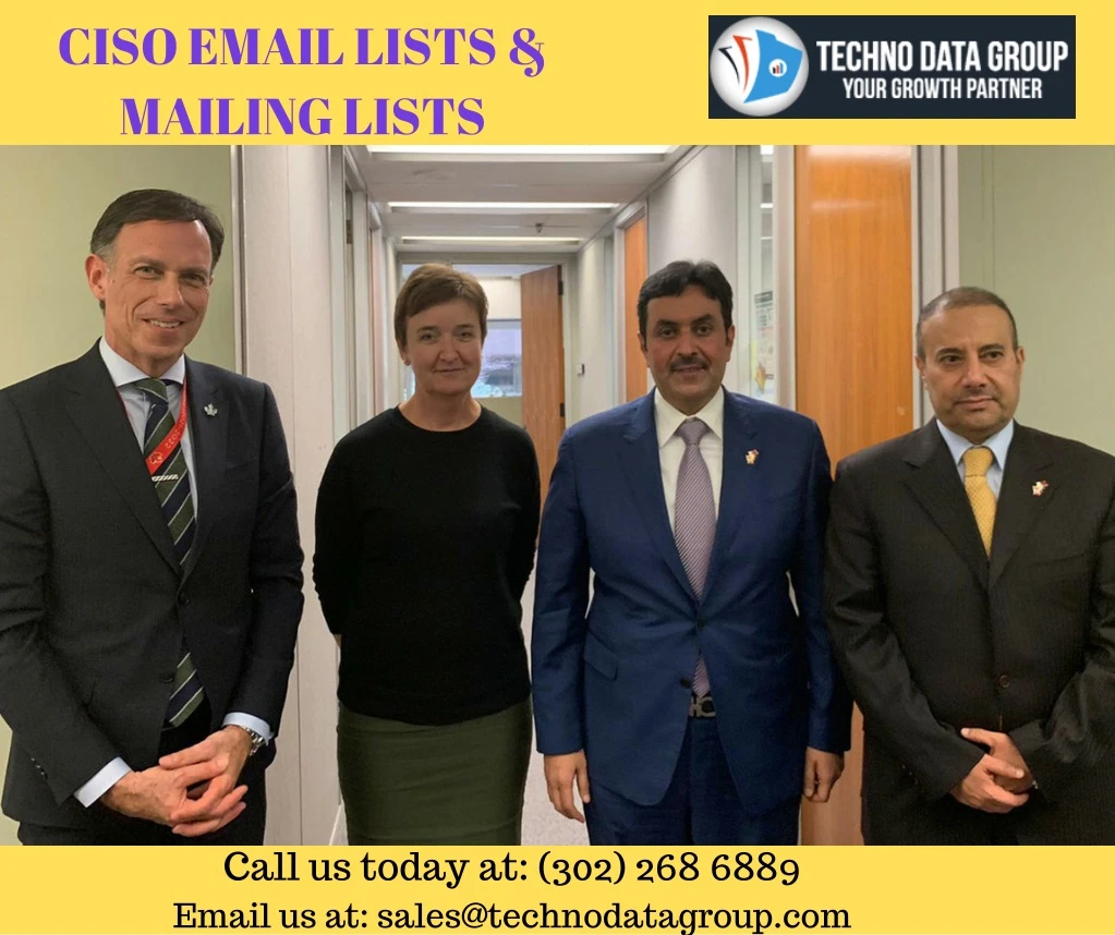 ciso email lists mailing lists