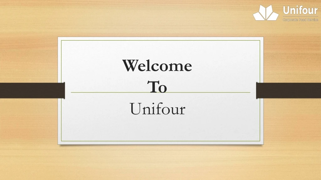 welcome to unifour
