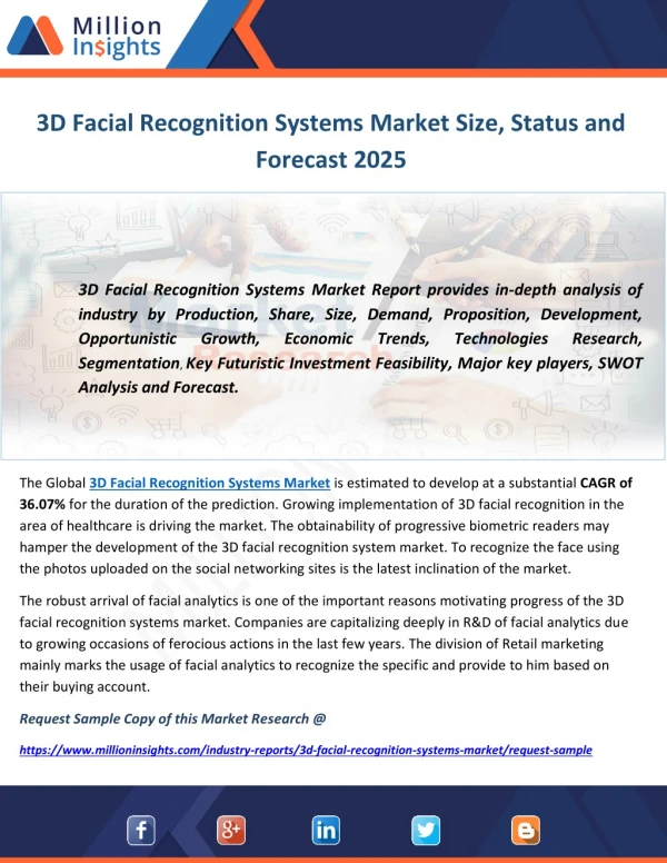 3D Facial Recognition Systems Market Size, Status and Forecast 2025