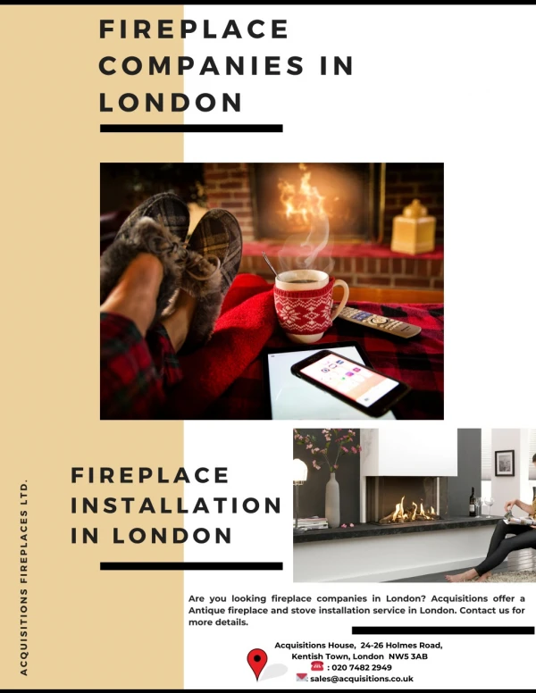 The Best Quality Fireplaces Provider Company in London
