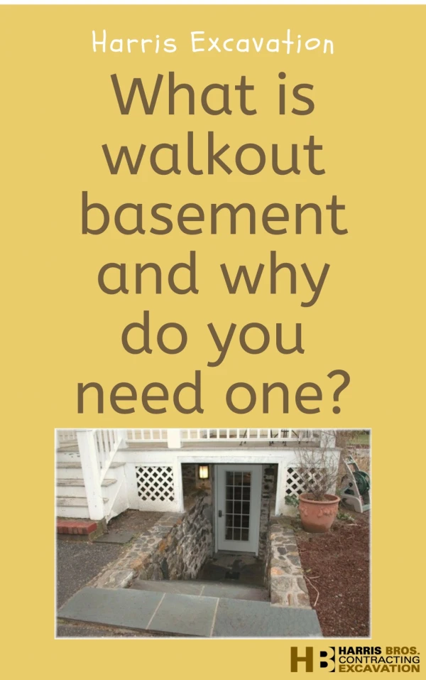 What is Walkout Basement and why do you need one?