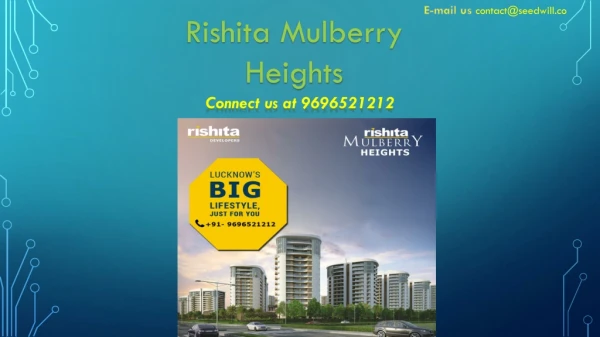 Rishita Mulberry Heights – Sushant Golf City - Lucknow