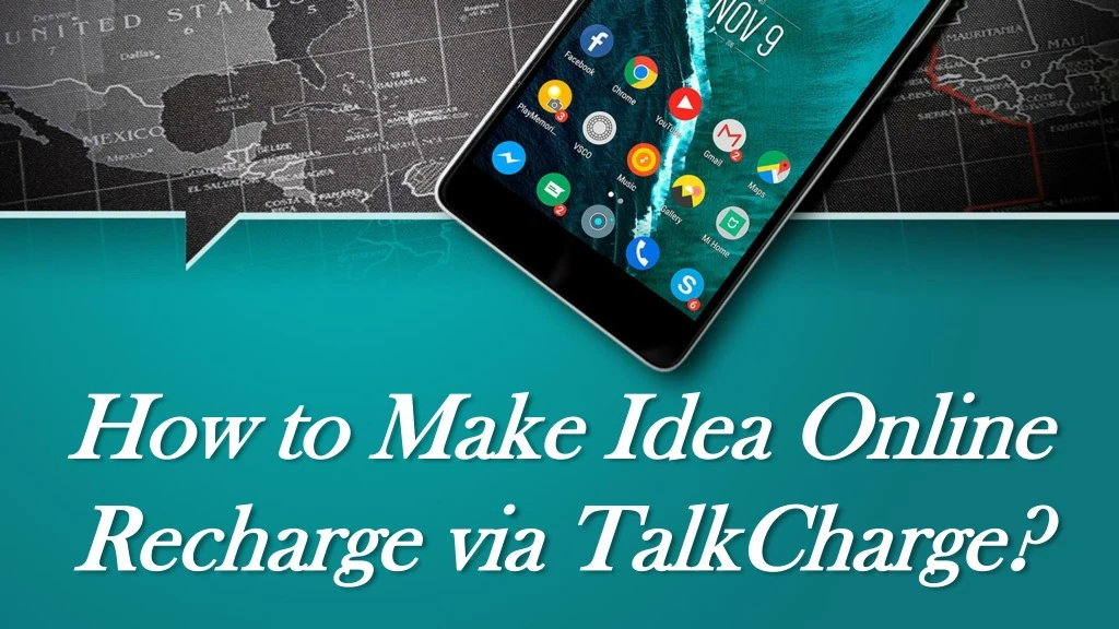 how to make idea online recharge via talkcharge
