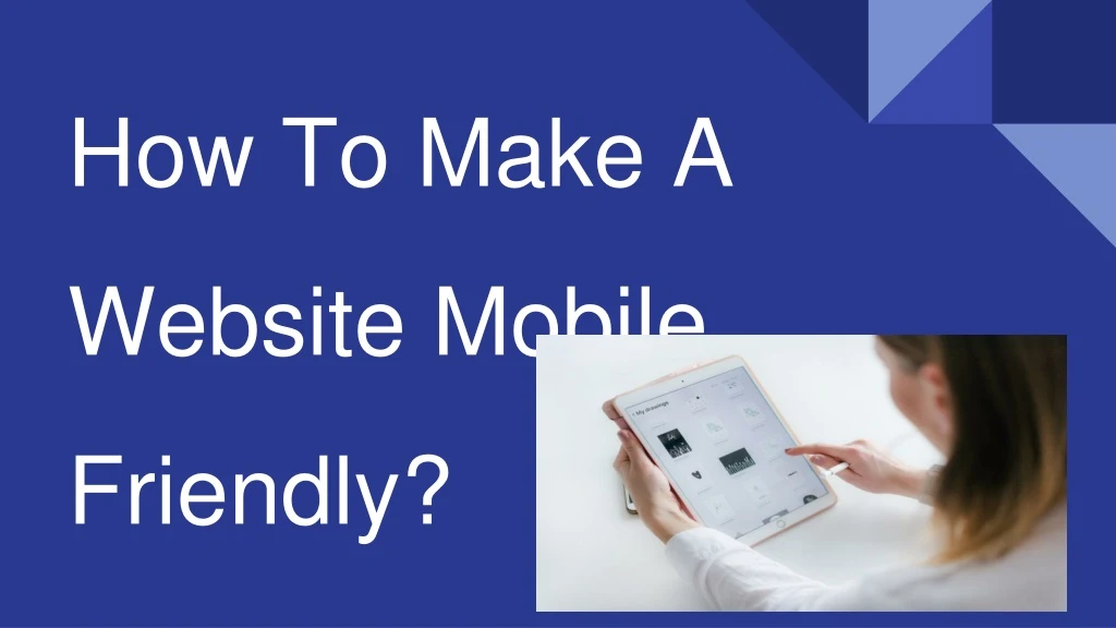 how to make a website mobile friendly
