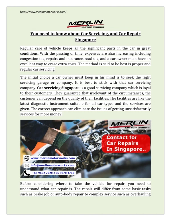 car repair