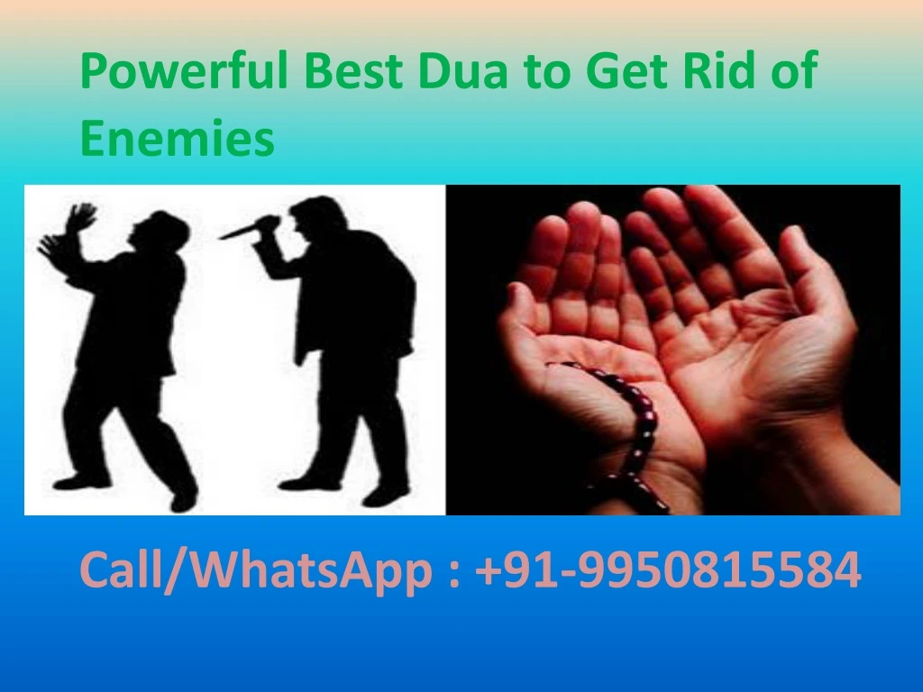 powerful best dua to get rid of enemies