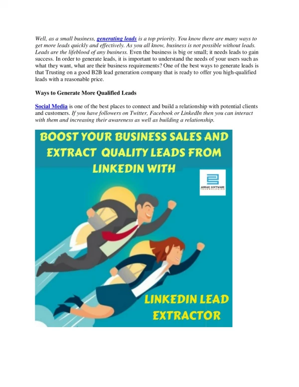 LinkedIn Lead Extractor,