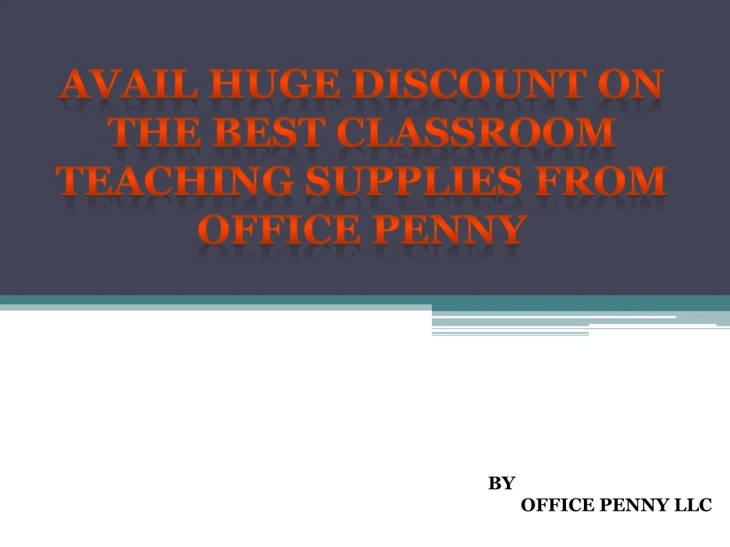 avail huge discount on the best classroom