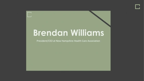 Brendan Williams - Earned Juris Doctor Degree from University of Washington
