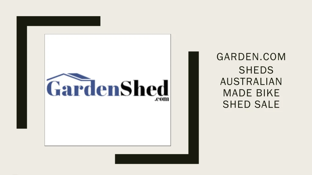 garden com sheds australian made bike shed sale
