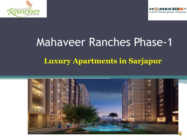 Mahaveer Ranches Luxury Apartments