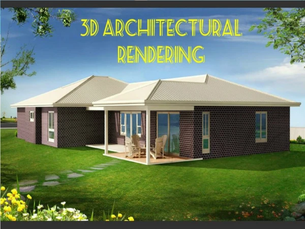 Benefits of 3D Architectural rendering