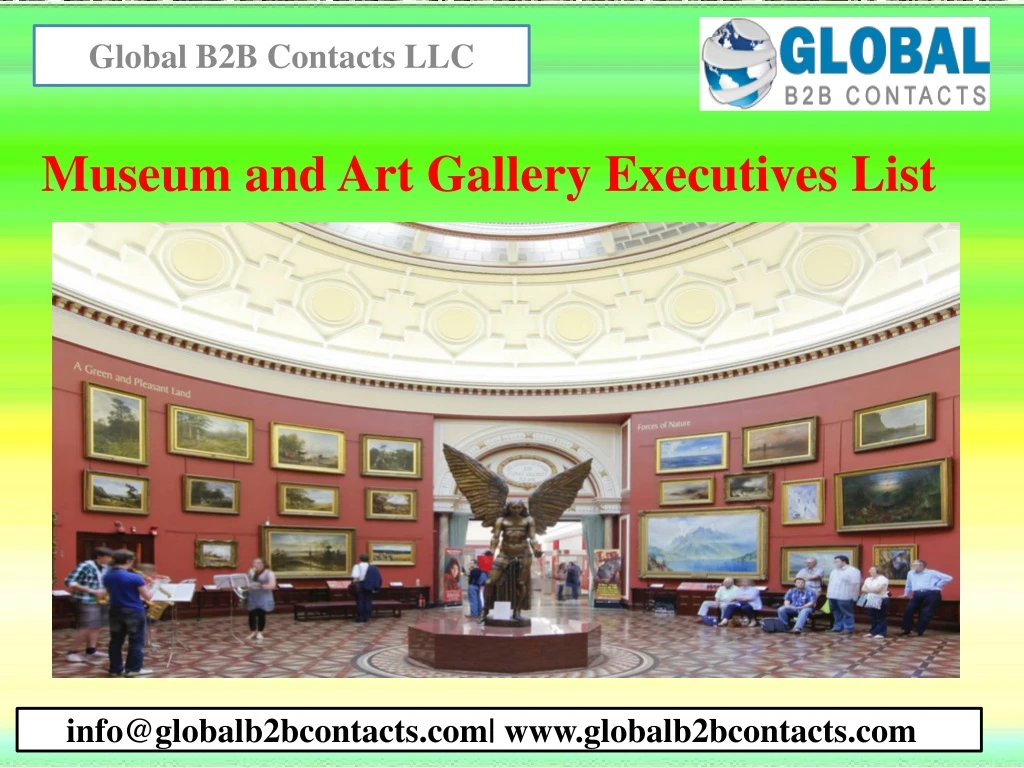 museum and art gallery executives list