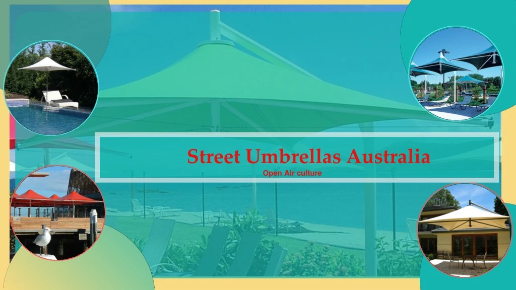 street umbrellas australia open air culture