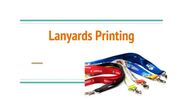 Custom Lanyard Printing