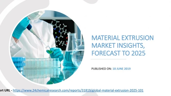 Material Extrusion Market Insights, Forecast to 2025