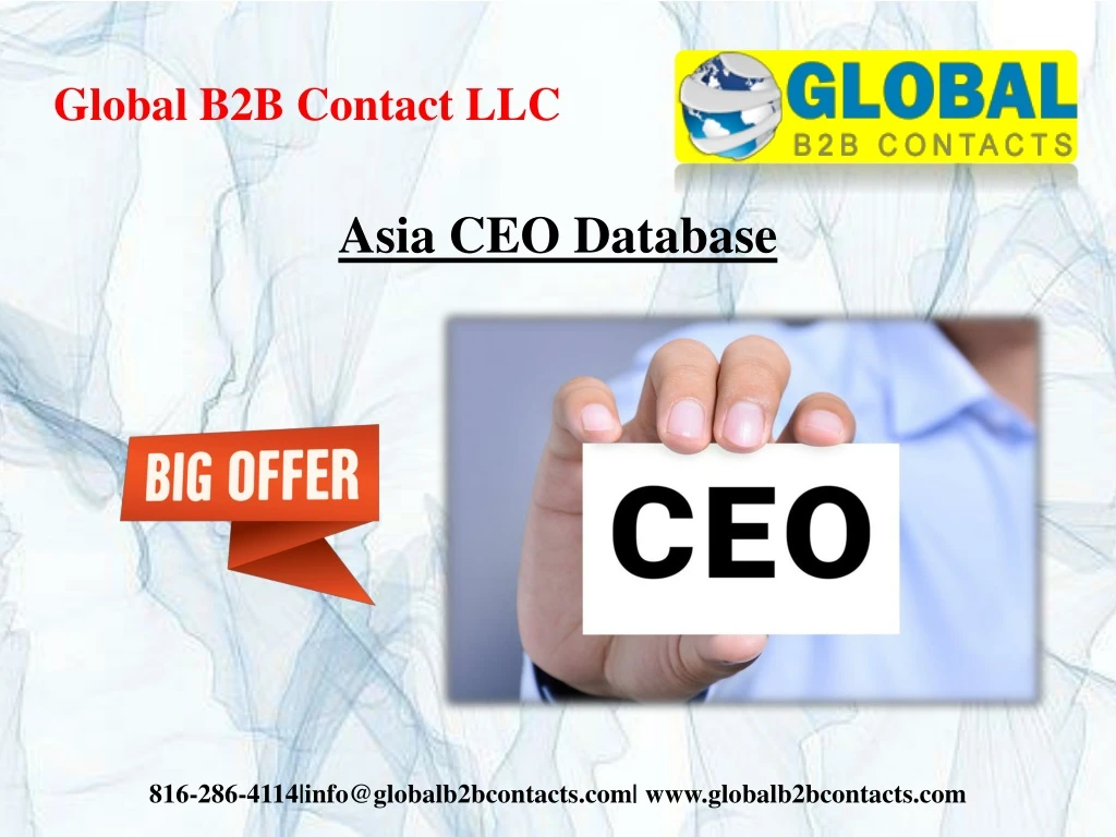 global b2b contact llc