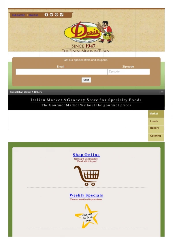 Speciality Foods in Boca Raton