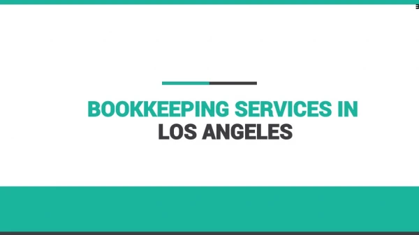 Bookkeeping Services in Los Angeles - QBcure.com
