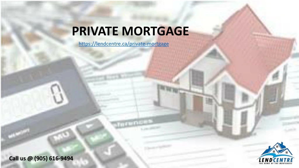 private mortgage