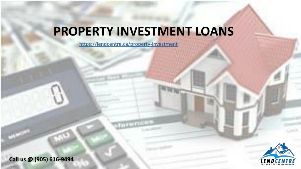 property investment loans