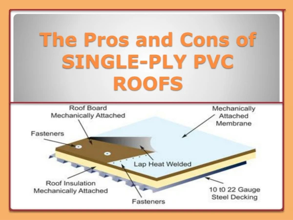 The Pros and Cons of SINGLE-PLY PVC Roofs