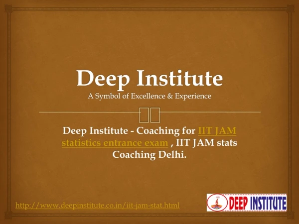 IIT JAM statistics coaching in Delhi | IIT JAM stats Coaching Delhi