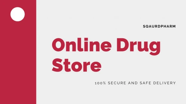Buy Drugs Online - Sqaurdpharm