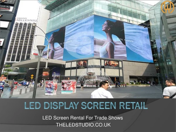 LED Display Screen for Retail Displays