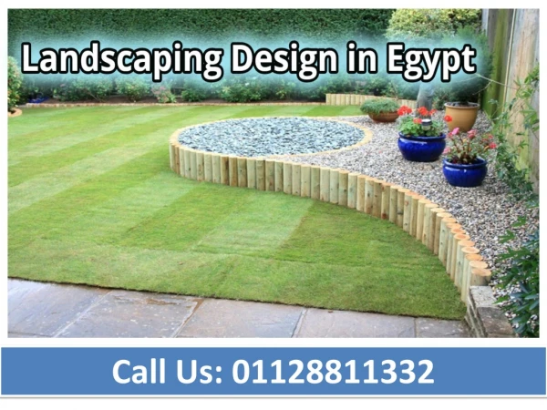 Landscaping Design in Egypt