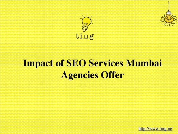 Impact of SEO Services Mumbai Agencies Offer