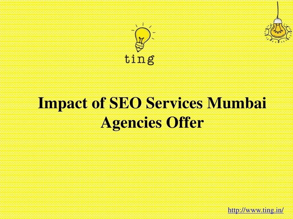 impact of seo services mumbai agencies offer