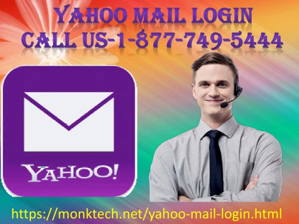 All yahoo mail login issues solved at 1-877-749-5444