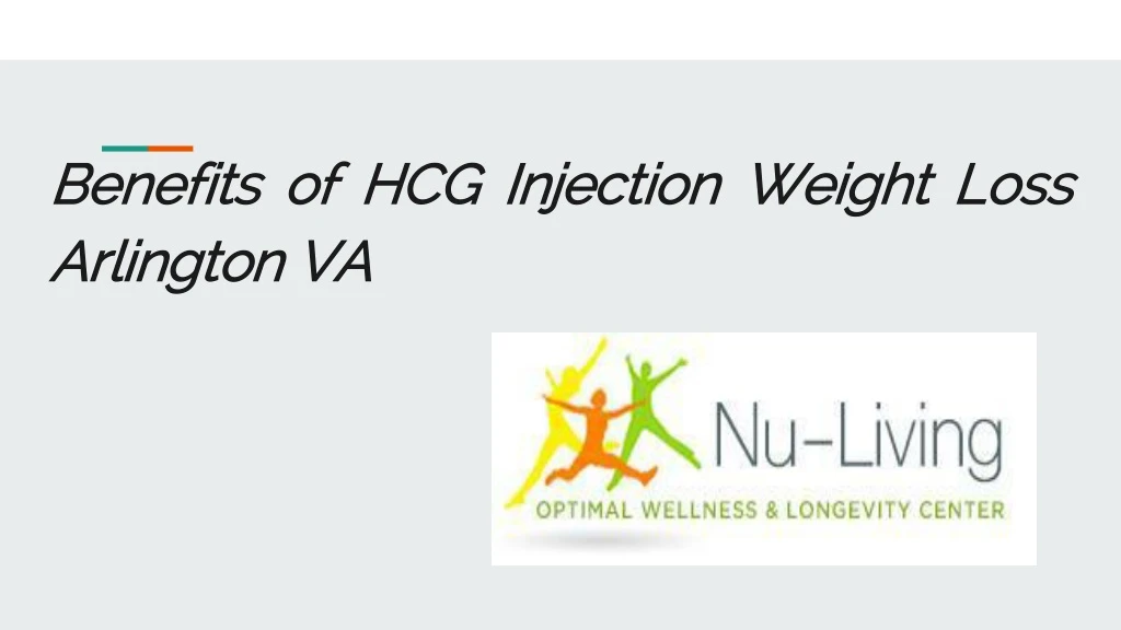 benefits of hcg injection weight loss arlington va