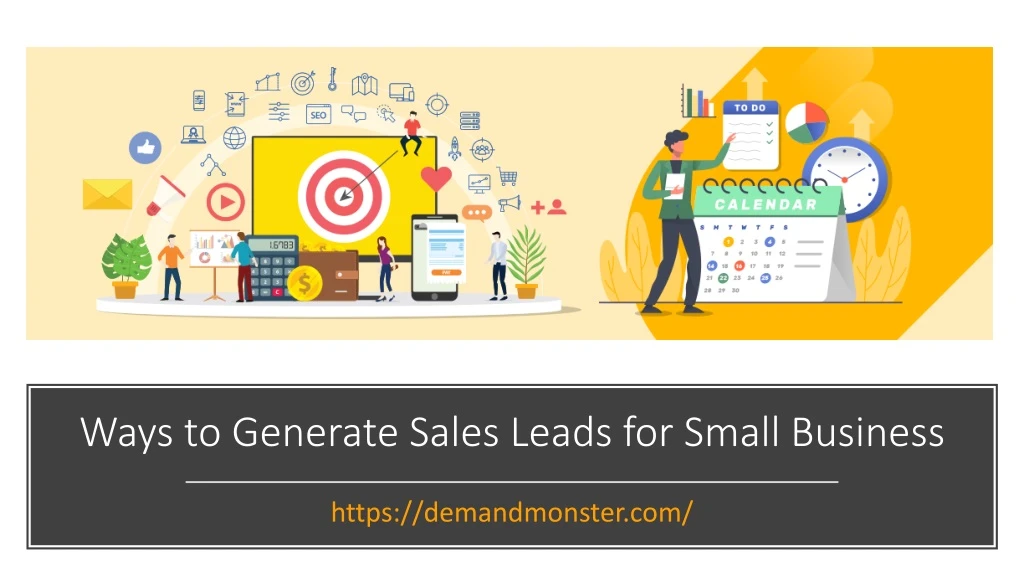 ways to generate sales leads for small business