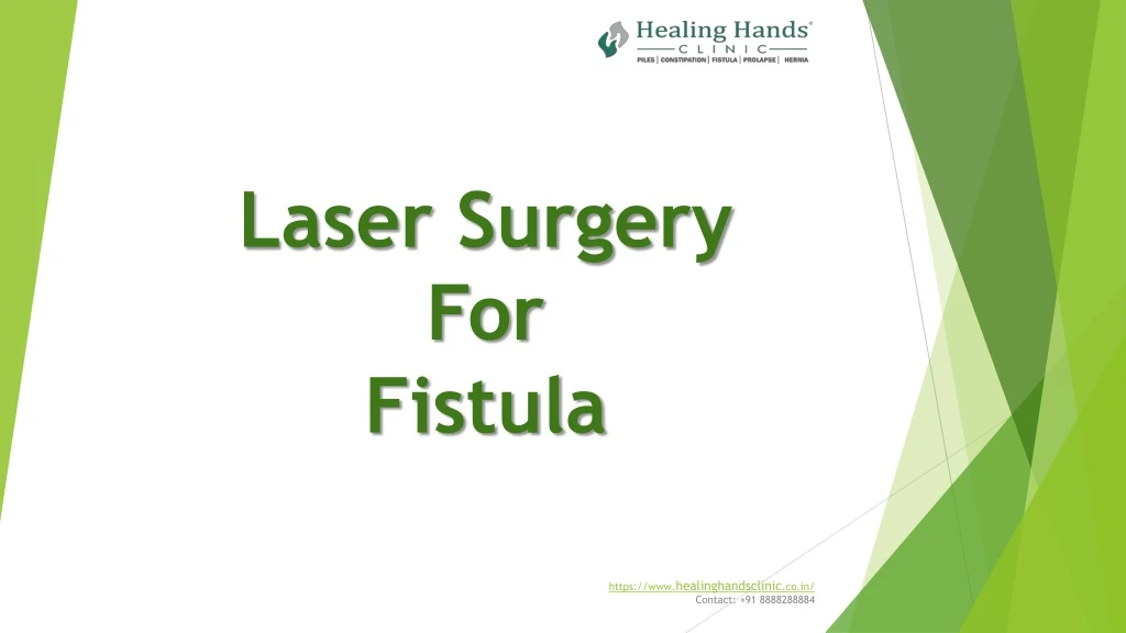 laser surgery for fistula