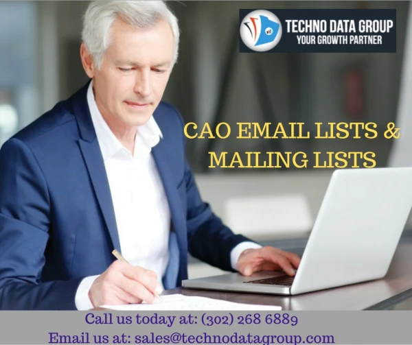CAO Email Lists & Mailing Lists | chief administrative and operating officer email lists in USA
