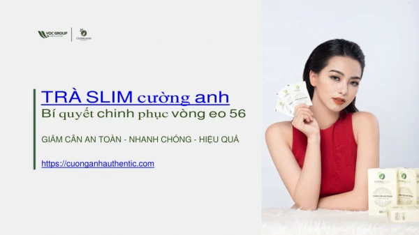 Trà Slim Cường Anh trà giảm cân 100% từ thiên nhiên