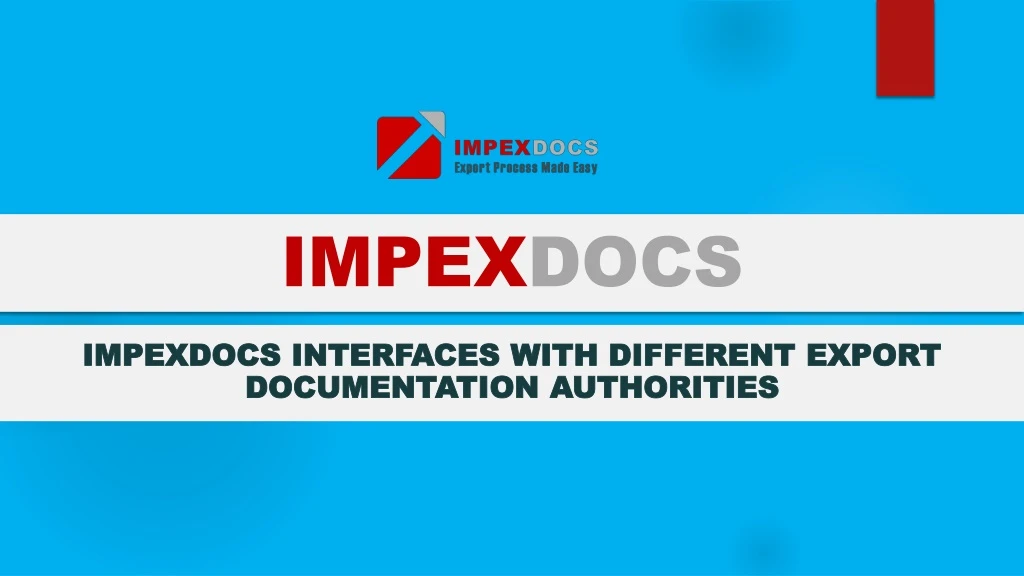 impex docs