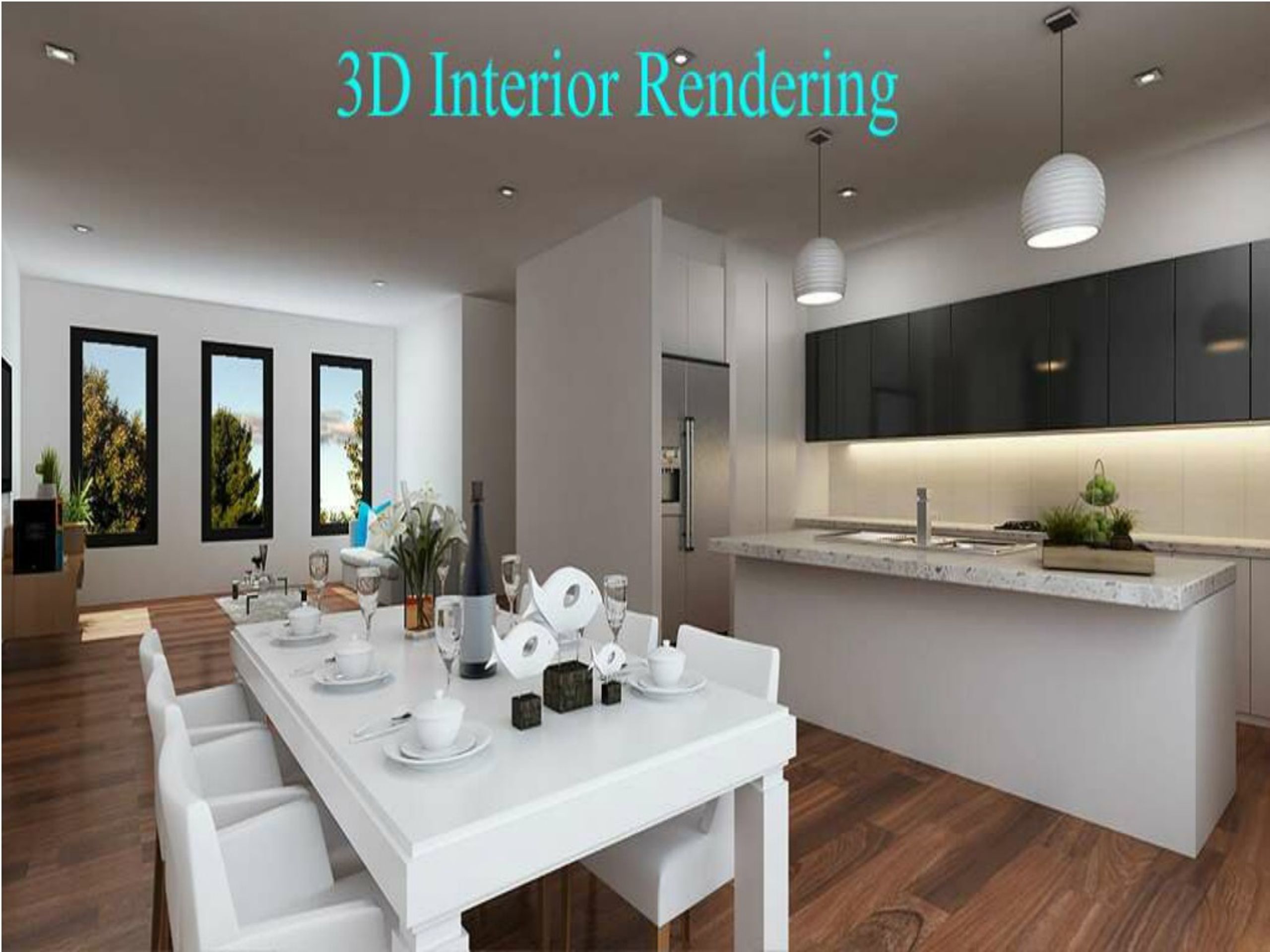 PPT - 3D Interior Rendering Uses PowerPoint Presentation, free download ...