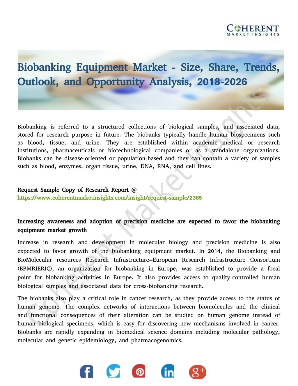 biobanking equipment market size share trends