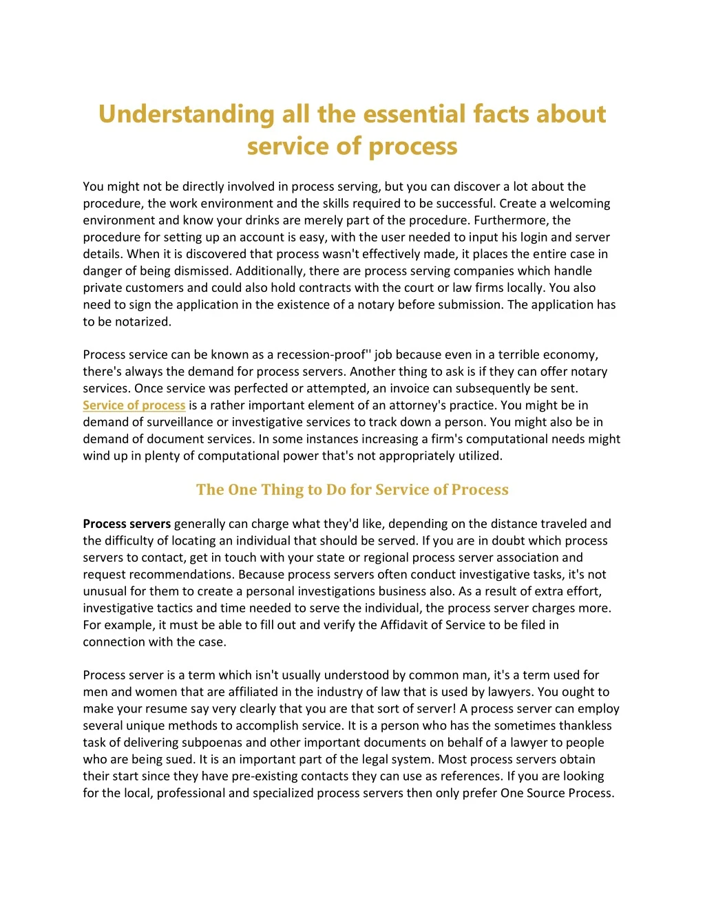understanding all the essential facts about